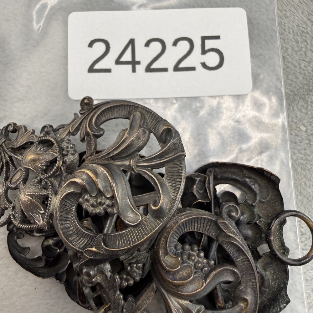 Vintage Art Nouveau  Buckle Set of 2 - Picture 8 of 8